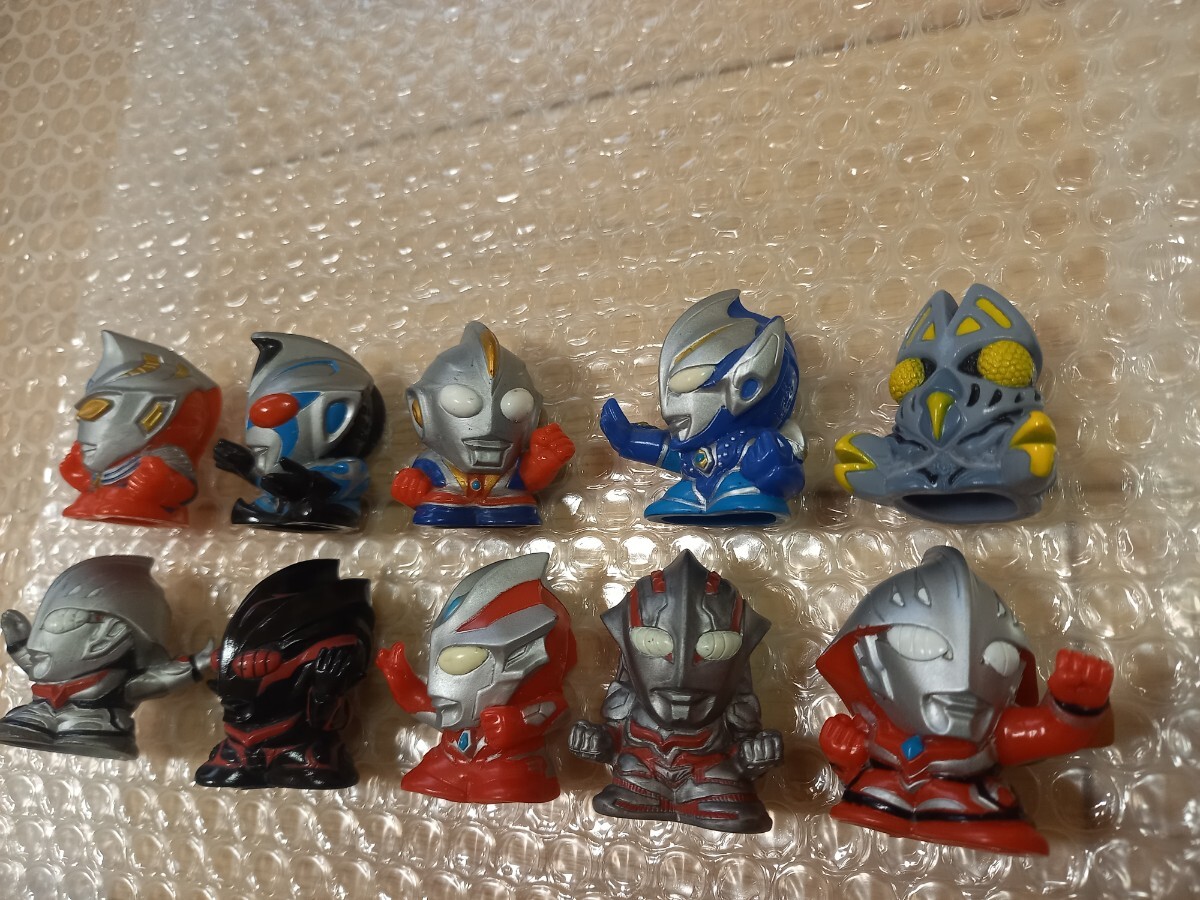  годы предмет эмблема SD Ultraman клуб retro sofvi палец кукла коллекция фигурка комплект старый yutaka мак Shokugan приз HG Ultraman ga коричневый 