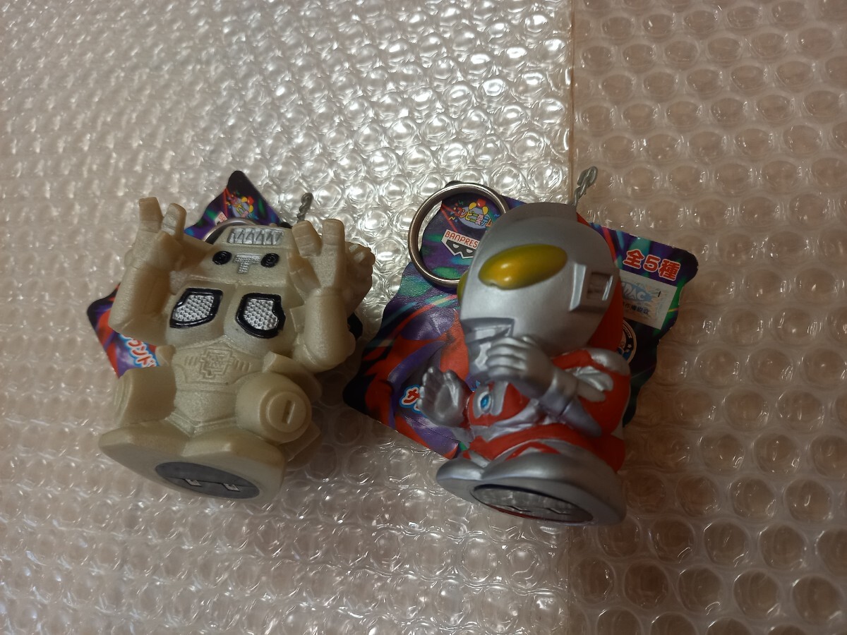 年代物マスコットSDウルトラマン倶楽部サウンドソフトキーホルダーコレクションフィギュアセットプライズHGウルトラマン食玩ガシャポン景品_画像3
