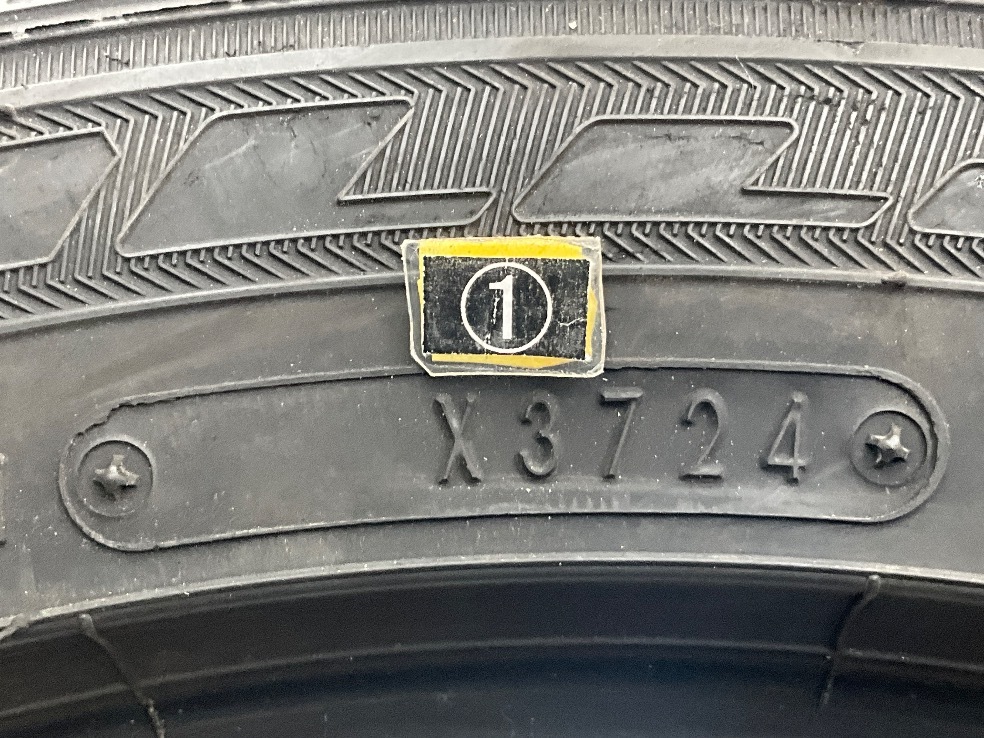 中古タイヤ 2本セット 195/50R16 84Q ダンロップ WINTERMAXX WM03 冬 スタッドレス 195/50/16 スプラッシュ/WiLL Vi b14249_画像6