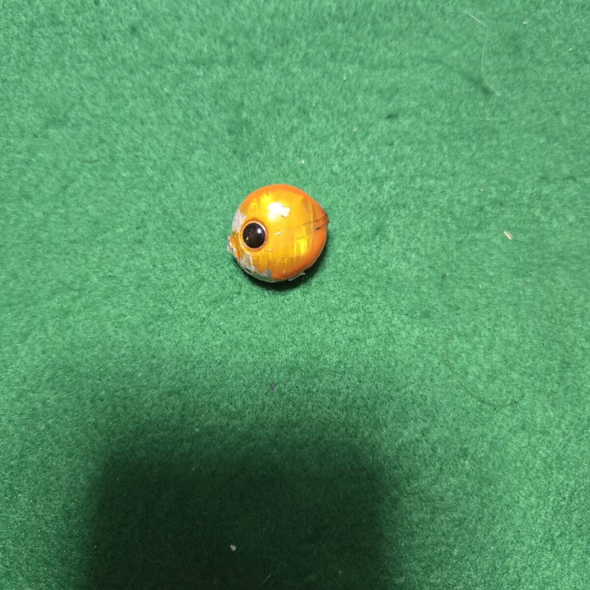 ジャッカル　ビンビン玉　60g タングステン　オレンジ_画像1