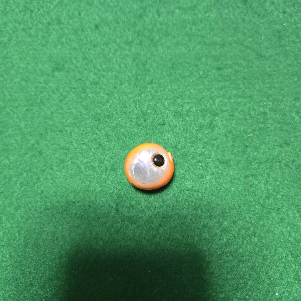 ジャッカル　ビンビン玉　60g タングステン　オレンジ　シルバー_画像1