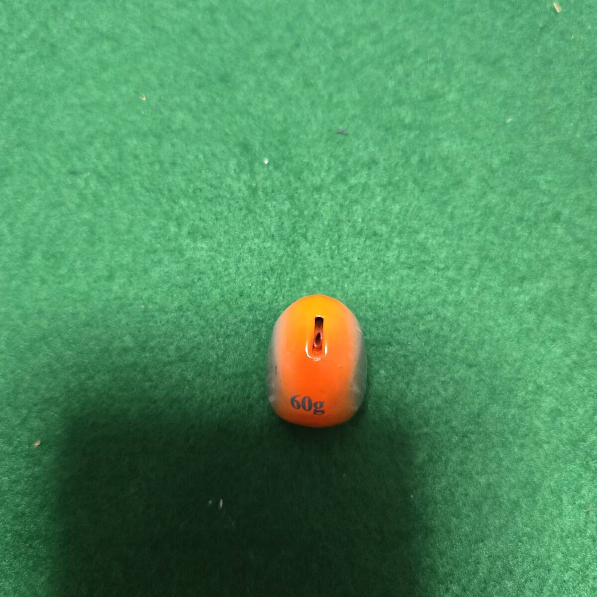 ジャッカル　ビンビン玉　60g タングステン　オレンジ　シルバー_画像5