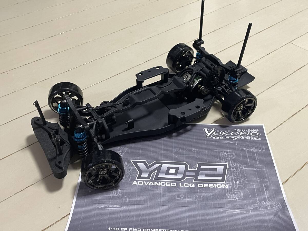 【送料込み・即決！】ヨコモ YD-2 車体のみ 社外ダンパー付 (カーペットで2度の走行のみ) 美品！_画像1