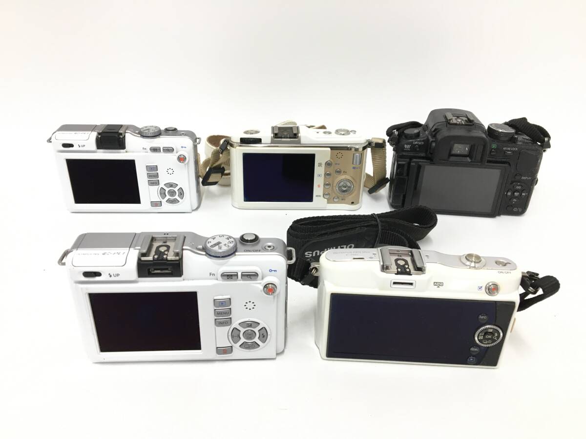 * беззеркальный однообъективный камера суммировать * OLYMPUS PEN E-PL1 ×2 + E-P1 + Mini E-PM1 + 17mm 1:2.8 др. 1 шт. линзы 7шт.@ Olympus Panasonic 