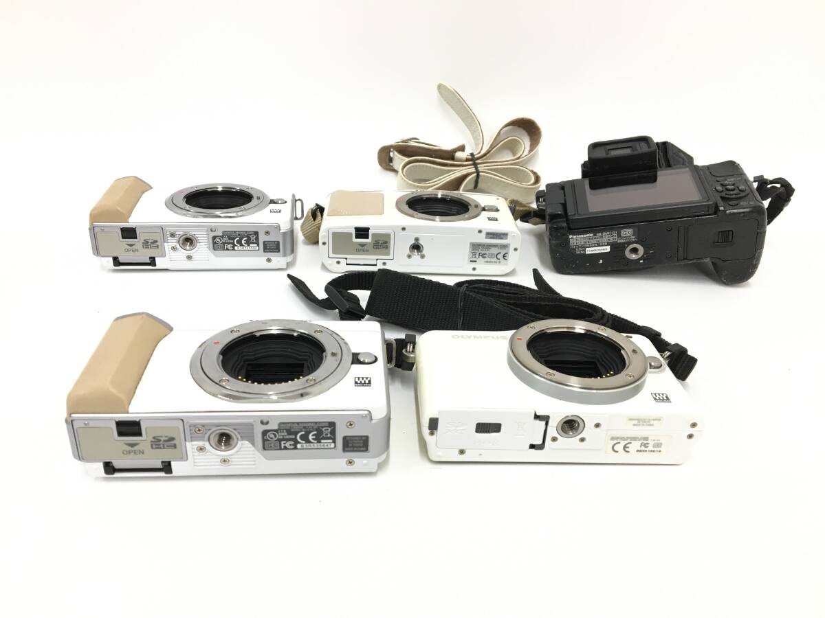 * беззеркальный однообъективный камера суммировать * OLYMPUS PEN E-PL1 ×2 + E-P1 + Mini E-PM1 + 17mm 1:2.8 др. 1 шт. линзы 7шт.@ Olympus Panasonic 