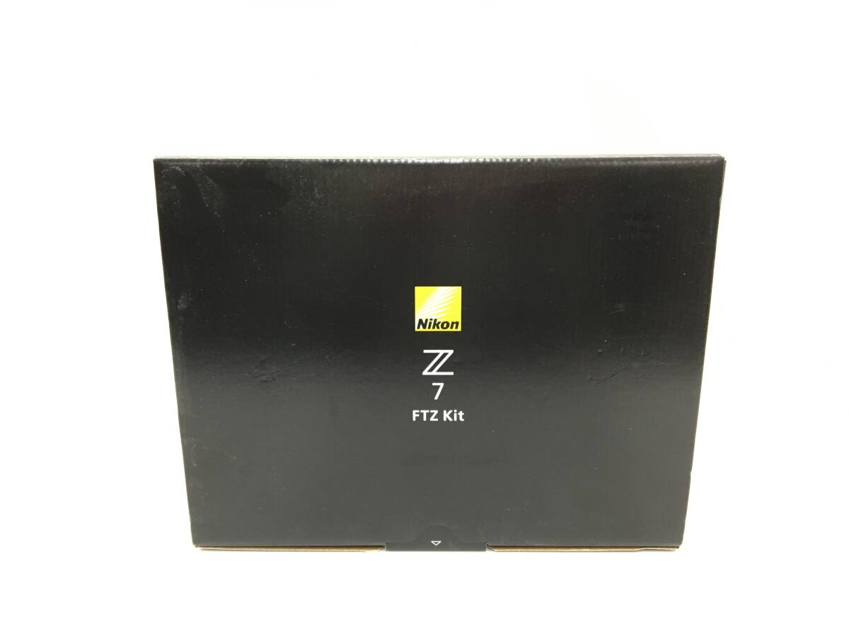 ★ Nikon ミラーレス一眼 元箱 ★ Z7 FTZ Kit 収納用 空箱のみ ニコン_画像2