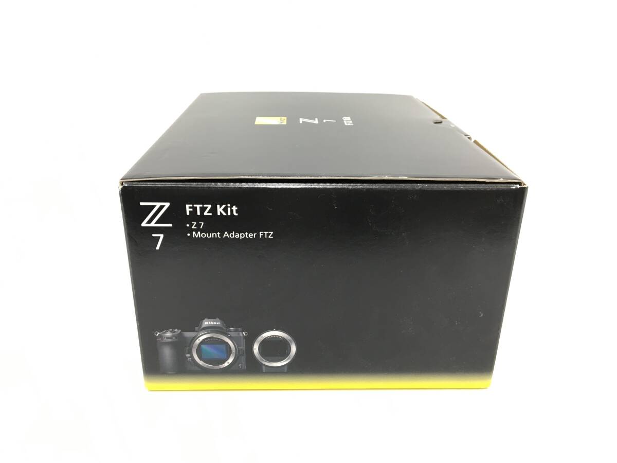 ★ Nikon ミラーレス一眼 元箱 ★ Z7 FTZ Kit 収納用 空箱のみ ニコン_画像7