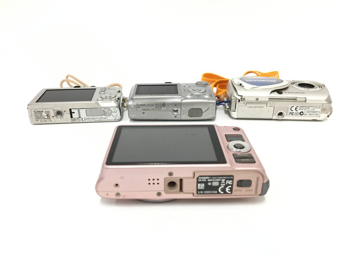 ☆ コンパクトデジタルカメラ まとめ ☆ CASIO EX-H15 + OLYMPUS μ-10 + Canon IXY 600 + IXY 60 他 12台 カシオ オリンパス キャノン_画像4