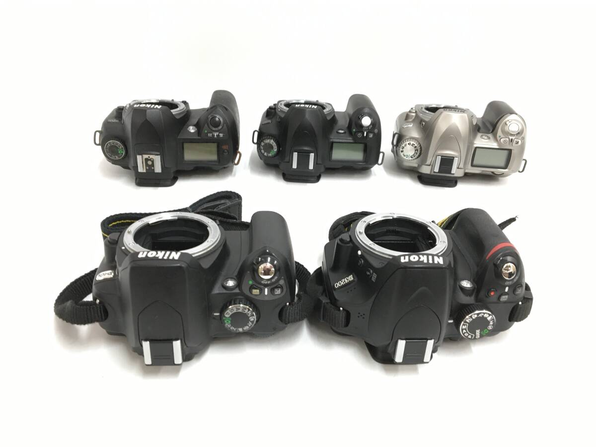 ☆ Nikon デジタル一眼カメラ まとめ ☆ D3200 + D40X + D50 ×2 + D70S + MICRO NIKKOR 60mm 1:2.8 + 50mm 1:1.8 他 レンズ6本 ニコン_画像4
