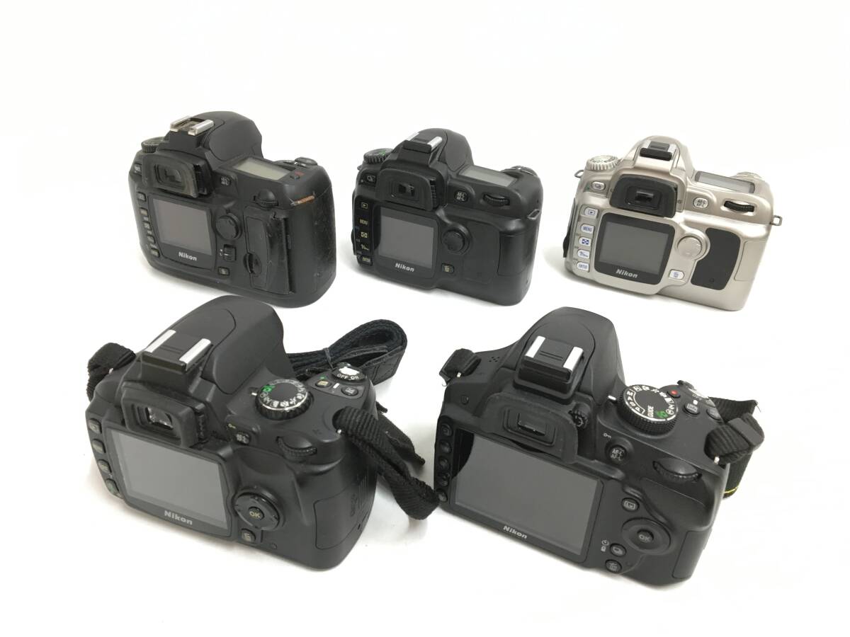 ☆ Nikon デジタル一眼カメラ まとめ ☆ D3200 + D40X + D50 ×2 + D70S + MICRO NIKKOR 60mm 1:2.8 + 50mm 1:1.8 他 レンズ6本 ニコン_画像3