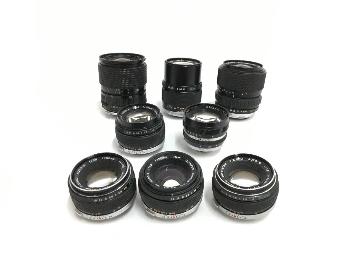 ☆ OLYMPUS フィルムカメラ まとめ ☆ OM30 + OM10 ×3 + OM-2 + PEN ×8 + T 1:4 f=8cm + S 1:1.4 f=50mm 他 2台 レンズ6本 オリンパス_画像8