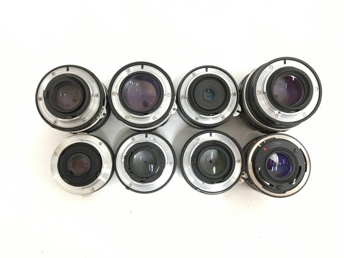 ☆ Nikon フィルム一眼カメラ まとめ ☆ F2 + FE + EM ×2 + Nikomat FTN + NIKKOR 20mm 1:4 + H 1:1.8 f=85mm 他 1台 レンズ6本 ニコン_画像10