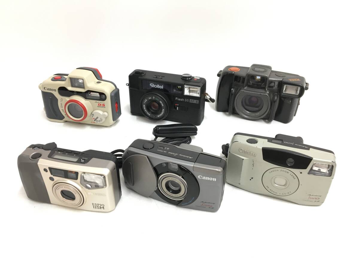 ☆ コンパクトフィルムカメラ まとめ 2 ☆ Canon AF35ML + Autoboy SXL + Mamiya-16 他 12台 キャノン マミヤ ローライ フジフィルム_画像5