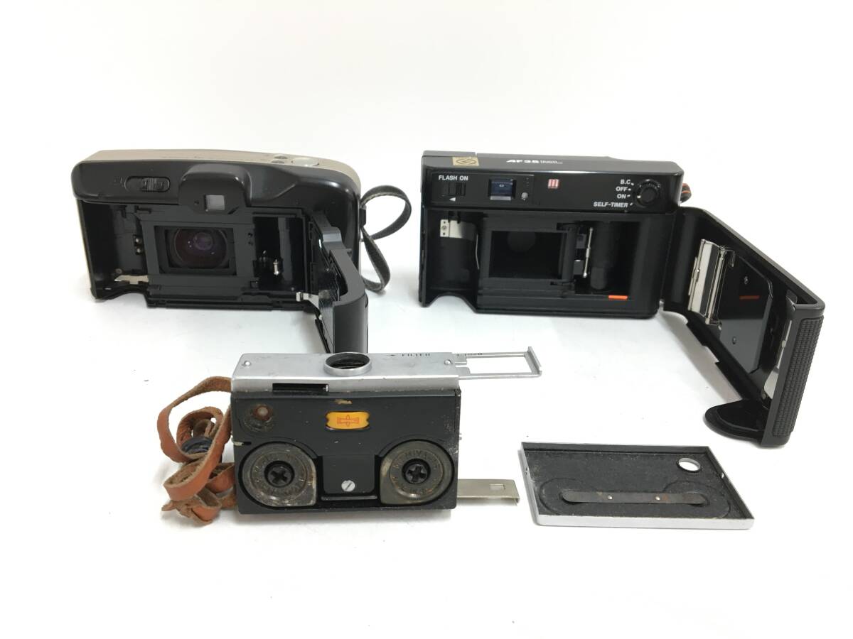 ☆ コンパクトフィルムカメラ まとめ 2 ☆ Canon AF35ML + Autoboy SXL + Mamiya-16 他 12台 キャノン マミヤ ローライ フジフィルム_画像4