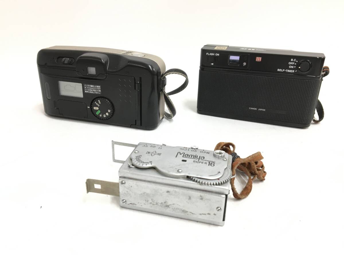 ☆ コンパクトフィルムカメラ まとめ 2 ☆ Canon AF35ML + Autoboy SXL + Mamiya-16 他 12台 キャノン マミヤ ローライ フジフィルム_画像3