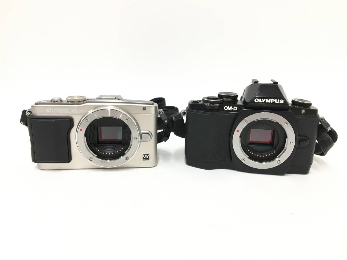 ☆ OLYMPUS ミラーレス一眼カメラ まとめ ☆ OM-D E-M10 + PEN Lite E-PL5 + FUJINON 50-230mm 1:4.5-6.7 OIS 他 レンズ4本 オリンパス_画像2