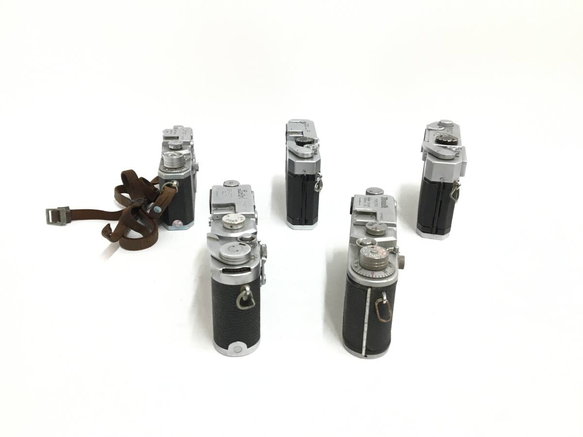 ☆ レンジファインダーカメラ まとめ ☆ Tanack TYPE IV-S + Canon P + MODEL 7 + f:1.9 85mm 他 2台 レンズ4本 タナック キャノン_画像6