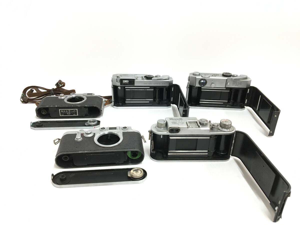 ☆ レンジファインダーカメラ まとめ ☆ Tanack TYPE IV-S + Canon P + MODEL 7 + f:1.9 85mm 他 2台 レンズ4本 タナック キャノン_画像7