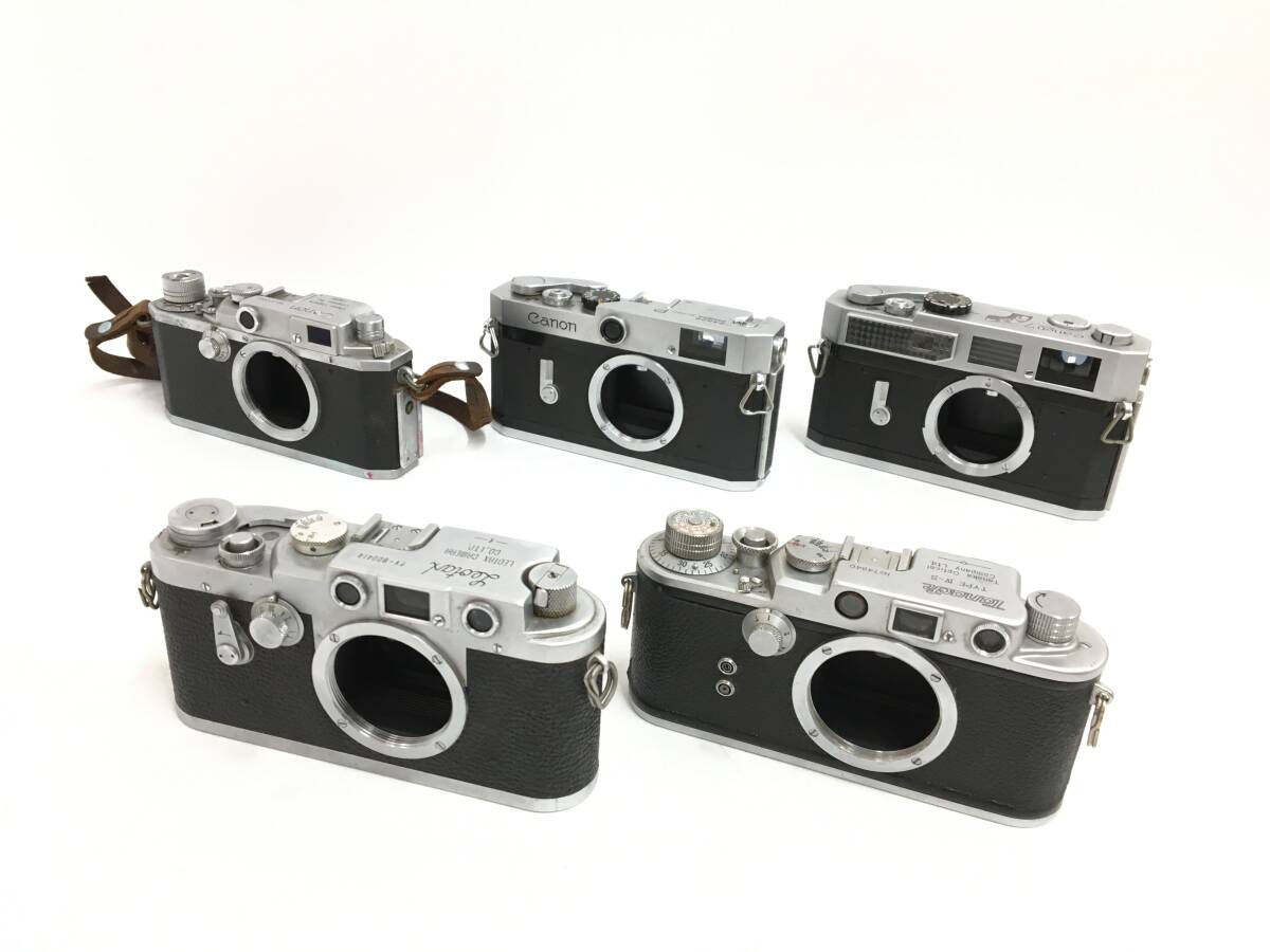 ☆ レンジファインダーカメラ まとめ ☆ Tanack TYPE IV-S + Canon P + MODEL 7 + f:1.9 85mm 他 2台 レンズ4本 タナック キャノン_画像2