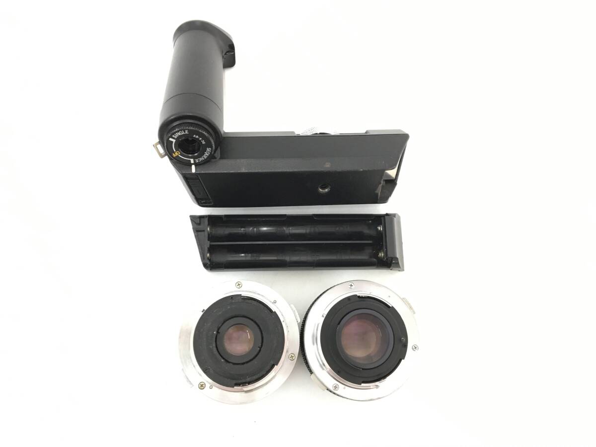 ☆ OLYMPUS フィルム一眼カメラ セット ☆ OM-3 + OM-4 Ti + Auto-W 1:2.8 f=35mm + S 1:1.8 f=50mm ワインダー ストラップ オリンパス_画像10