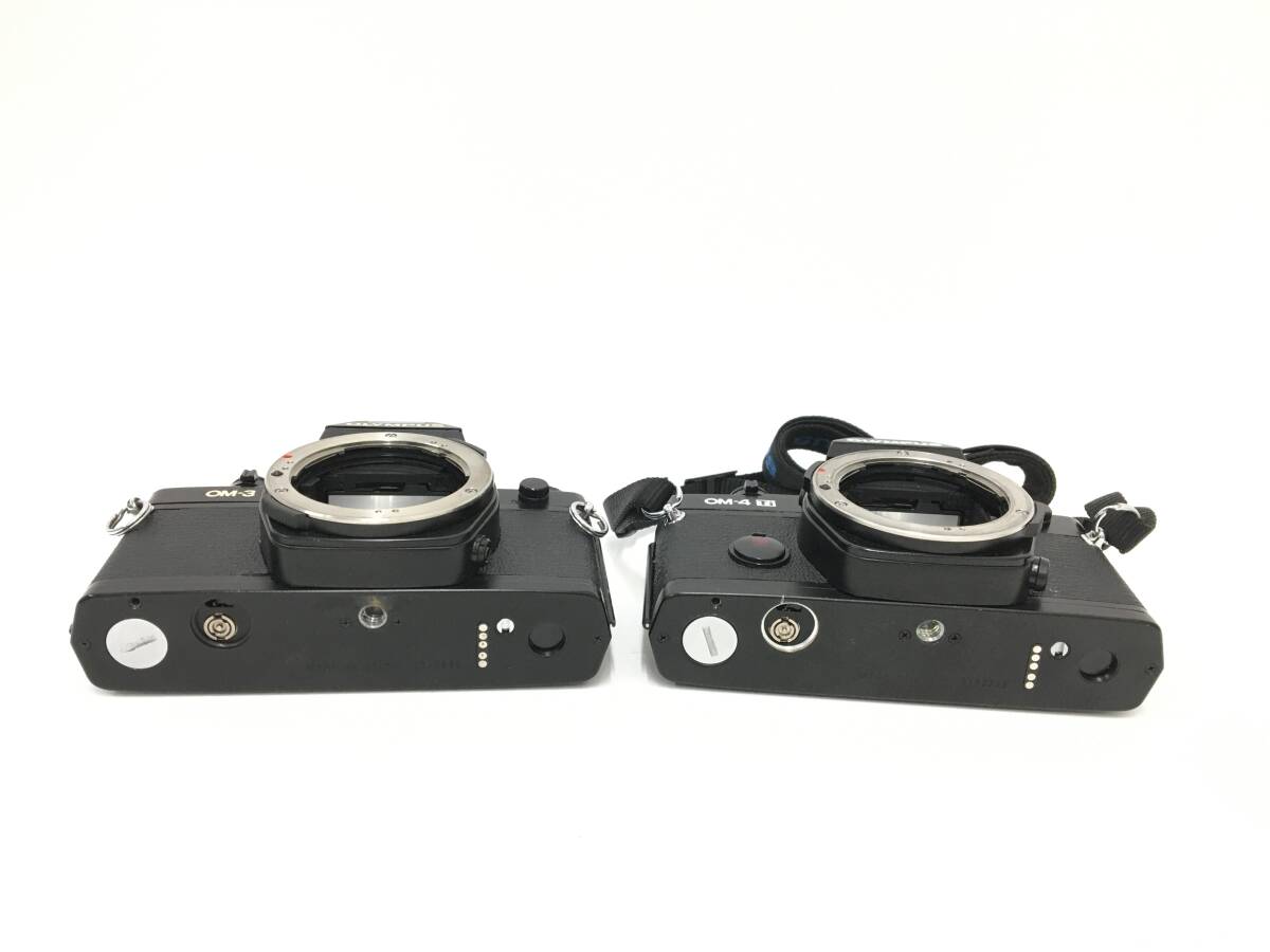 ☆ OLYMPUS フィルム一眼カメラ セット ☆ OM-3 + OM-4 Ti + Auto-W 1:2.8 f=35mm + S 1:1.8 f=50mm ワインダー ストラップ オリンパス_画像5