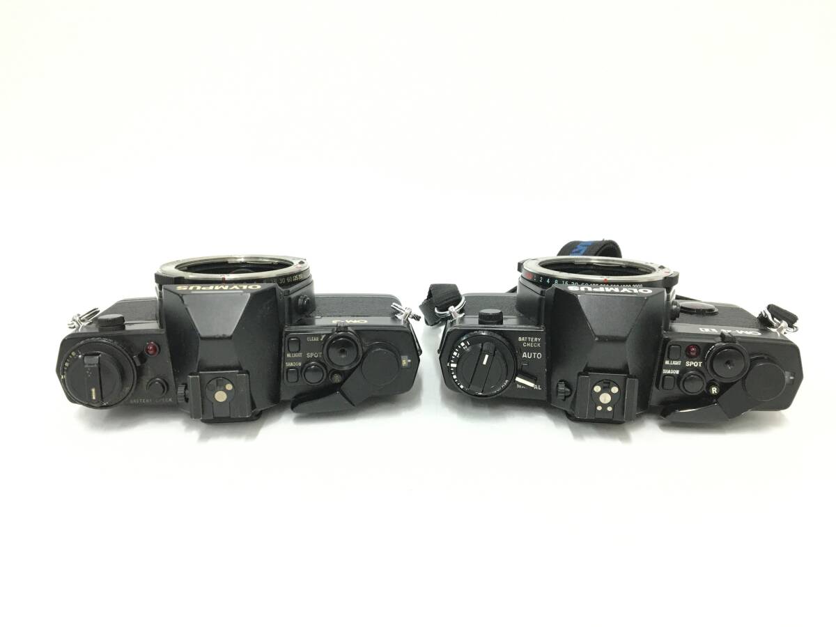 ☆ OLYMPUS フィルム一眼カメラ セット ☆ OM-3 + OM-4 Ti + Auto-W 1:2.8 f=35mm + S 1:1.8 f=50mm ワインダー ストラップ オリンパス_画像4