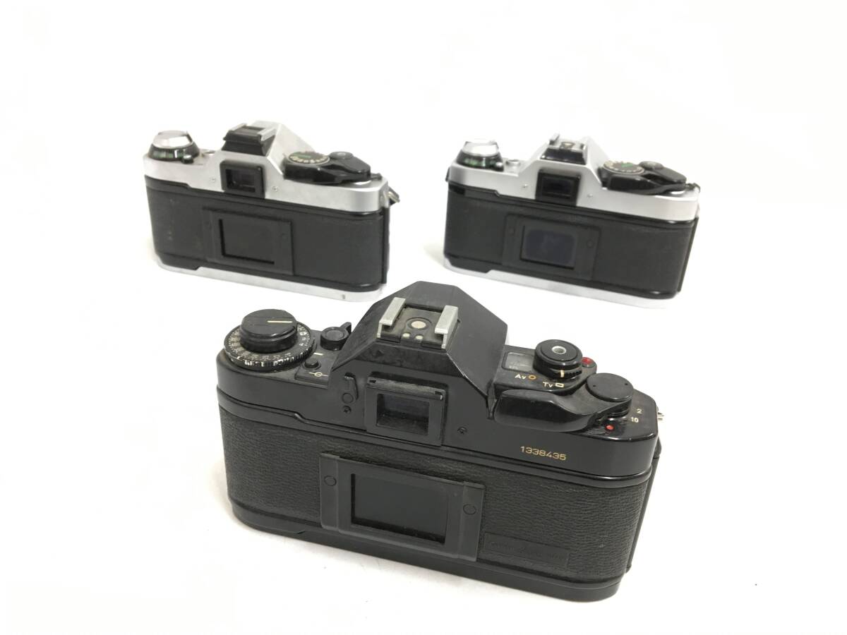 ☆ Canon フィルム一眼カメラ まとめ ☆ A-1 + AE-1 ×3 + PROGRAM ×2 + FD 300mm 1:4 + 50mm 1:1.4 S.S.C. ×3 他 レンズ8本 キャノン_画像6