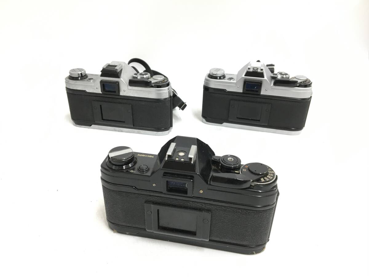 ☆ Canon フィルム一眼カメラ まとめ ☆ A-1 + AE-1 ×3 + PROGRAM ×2 + FD 300mm 1:4 + 50mm 1:1.4 S.S.C. ×3 他 レンズ8本 キャノン_画像3