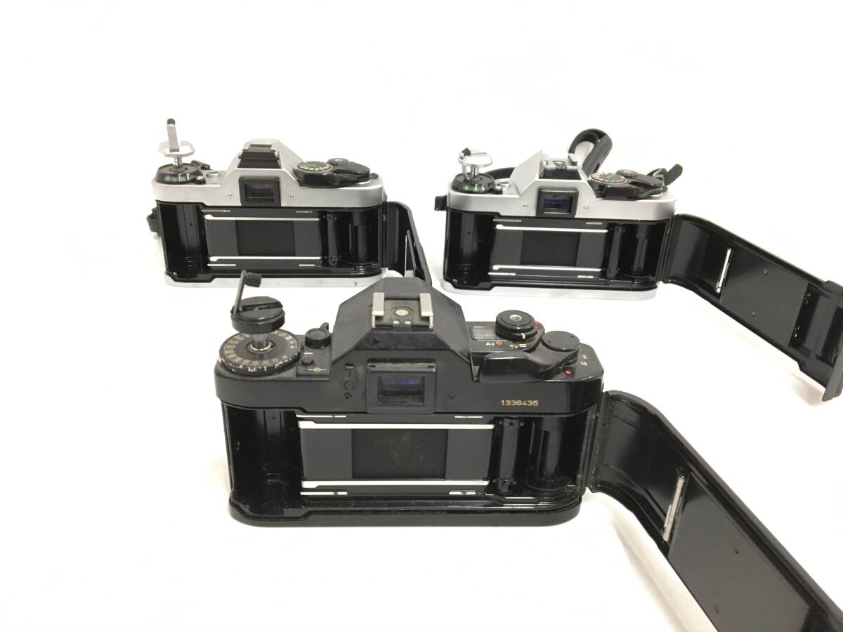 ☆ Canon フィルム一眼カメラ まとめ ☆ A-1 + AE-1 ×3 + PROGRAM ×2 + FD 300mm 1:4 + 50mm 1:1.4 S.S.C. ×3 他 レンズ8本 キャノン_画像7