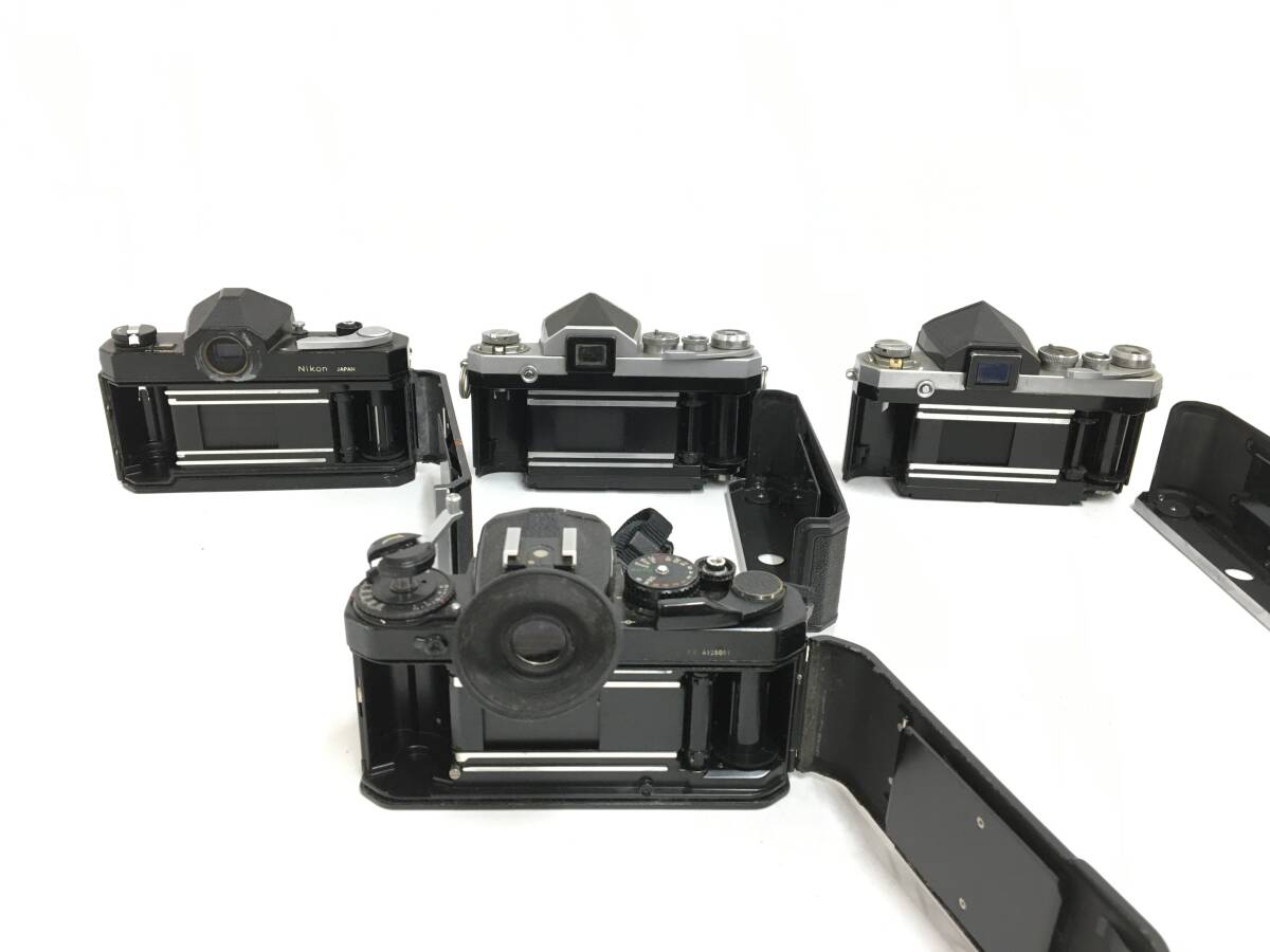 ☆ Nikon フィルム一眼カメラ まとめ 2 ☆ F ×2 + FE + Nikomat FTN + P Auto 1:2.5 f=10.5cm + O.C 1:2 f=35mm 他 レンズ4本 ニコン_画像7