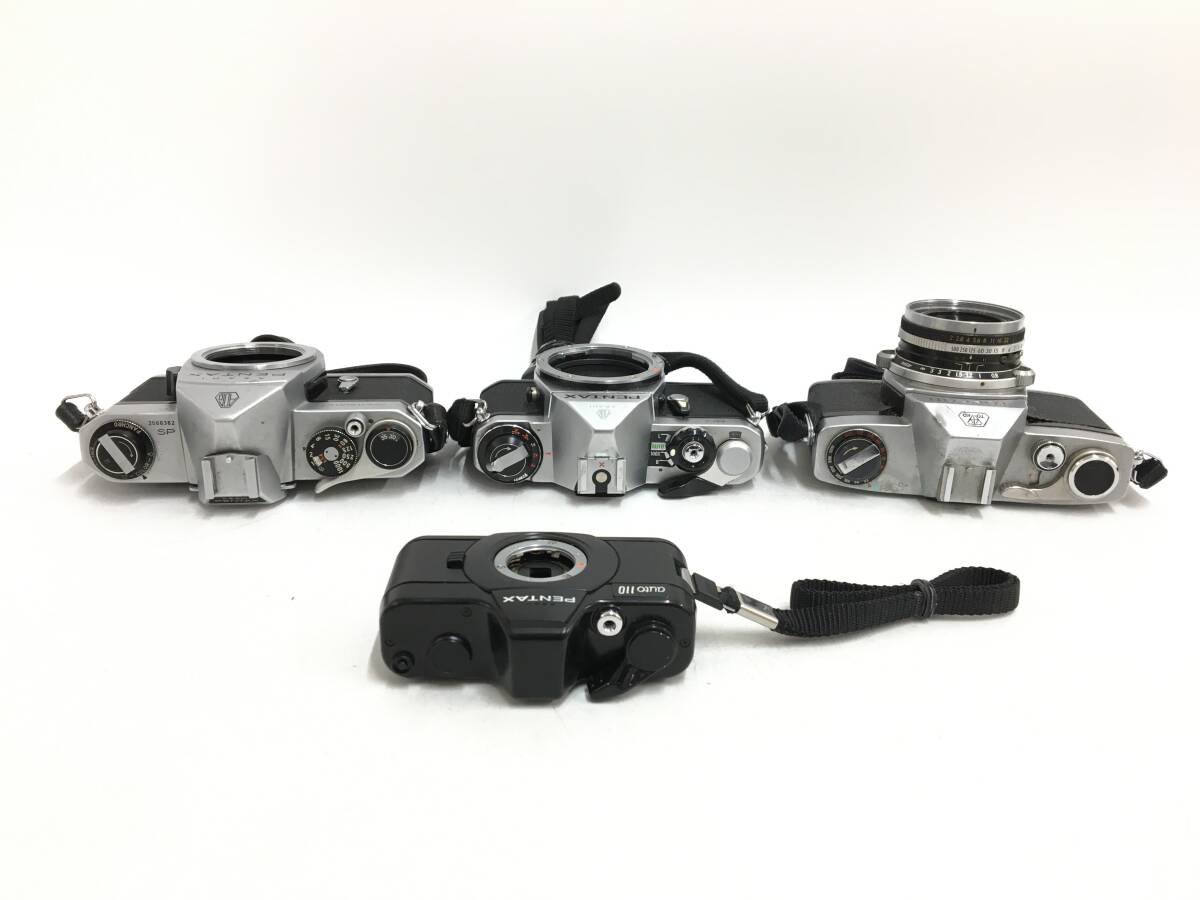 ☆ フィルムカメラ まとめ ☆ PENTAX ME + SP + auto 110 + 1:2.8 35mm + 1:2.8 28mm + 1:2.8 40mm 他 1台 レンズ6本 ペンタックス 他_画像4