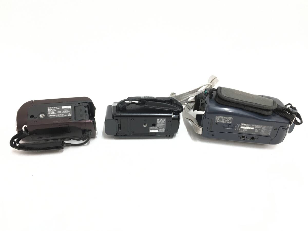 ☆ ビデオカメラ まとめ ☆ SONY HDR-CX270V + PJ390 + DCR-TRV18 + JVC GZ-HM99 + E239 他 1台 ソニー ケンウッド シャープ_画像5