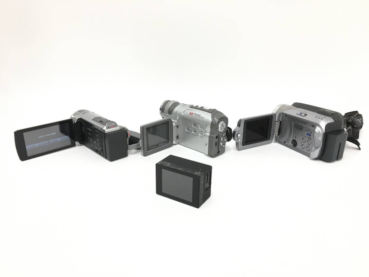 ☆ ビデオカメラ まとめ ☆ Panasonic HC-W570M + SONY HDR-CX7 + JVC GZ-E117 他 8台 パナソニック ソニー ケンウッド_画像6