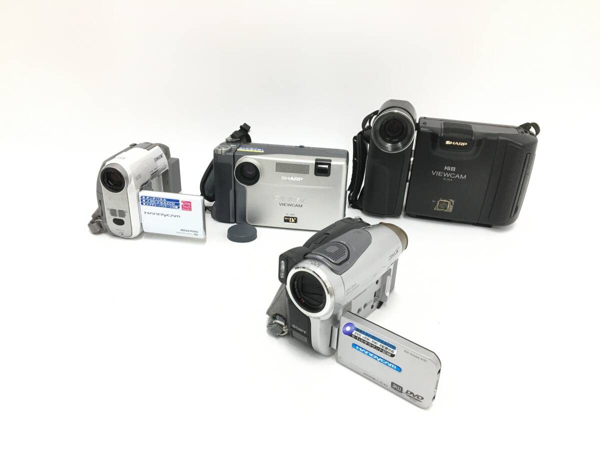 ☆ ビデオカメラ まとめ ☆ Panasonic HC-W570M + SONY HDR-CX7 + JVC GZ-E117 他 8台 パナソニック ソニー ケンウッド_画像8