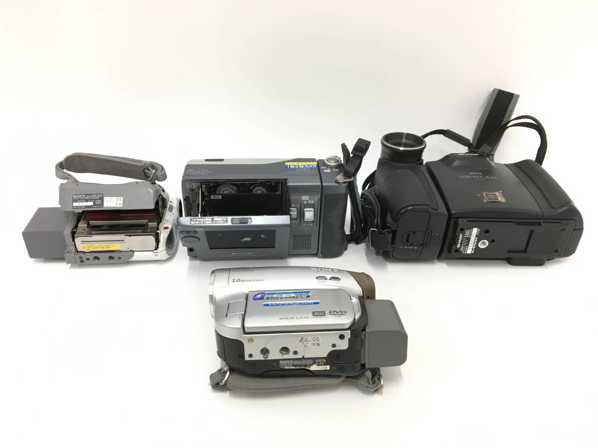 ☆ ビデオカメラ まとめ ☆ Panasonic HC-W570M + SONY HDR-CX7 + JVC GZ-E117 他 8台 パナソニック ソニー ケンウッド_画像10