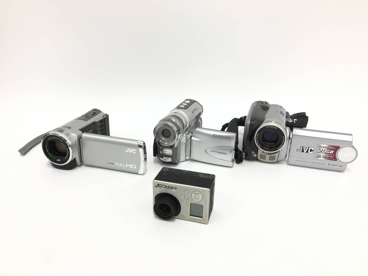 ☆ ビデオカメラ まとめ ☆ Panasonic HC-W570M + SONY HDR-CX7 + JVC GZ-E117 他 8台 パナソニック ソニー ケンウッド_画像5