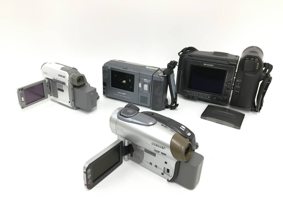 ☆ ビデオカメラ まとめ ☆ Panasonic HC-W570M + SONY HDR-CX7 + JVC GZ-E117 他 8台 パナソニック ソニー ケンウッド_画像9
