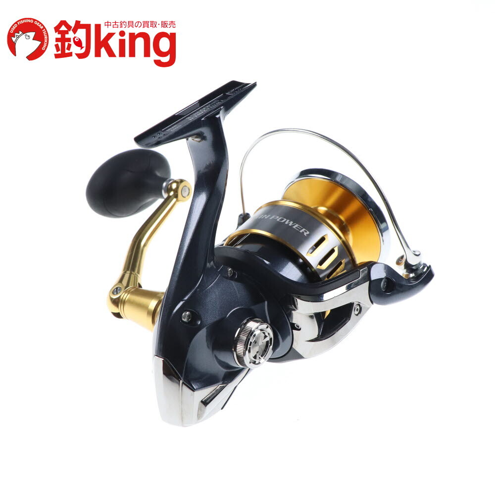 シマノ 15 ツインパワー SW 14000XG /Z152M 美品 ヒラマサ カンパチ ブリ オフショア スピニングリール_画像4