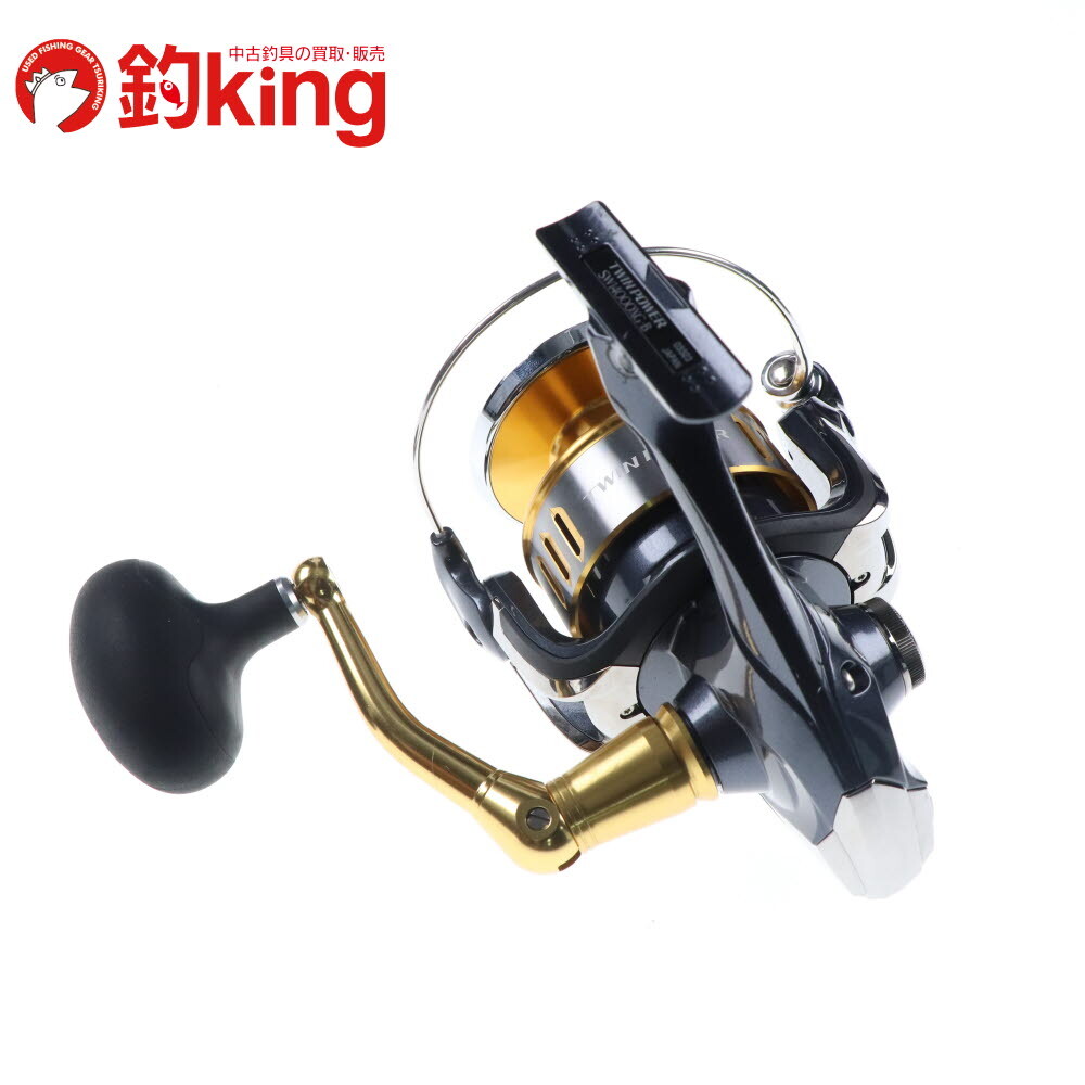 シマノ 15 ツインパワー SW 14000XG /Z152M 美品 ヒラマサ カンパチ ブリ オフショア スピニングリール_画像5
