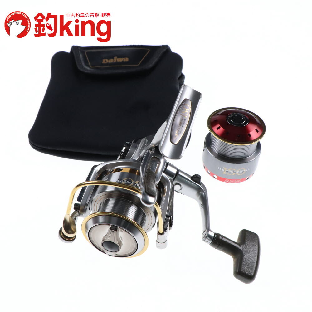 ダイワ 03 トーナメント ISO Z 2500LBD 2500LBスプール付 /S086M メジナ クロ クロダイ チヌ レバーブレーキ リール_画像1