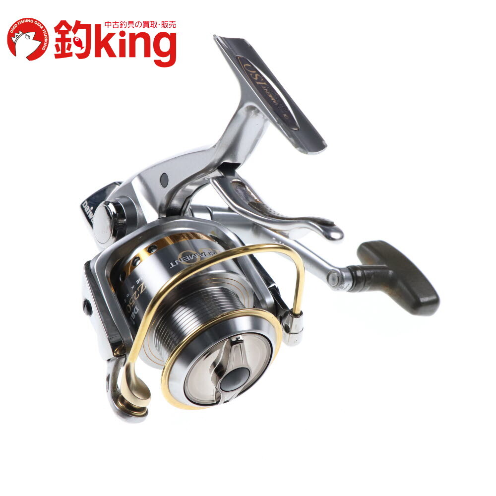 ダイワ 03 トーナメント ISO Z 2500LBD 2500LBスプール付 /S086M メジナ クロ クロダイ チヌ レバーブレーキ リール_画像3