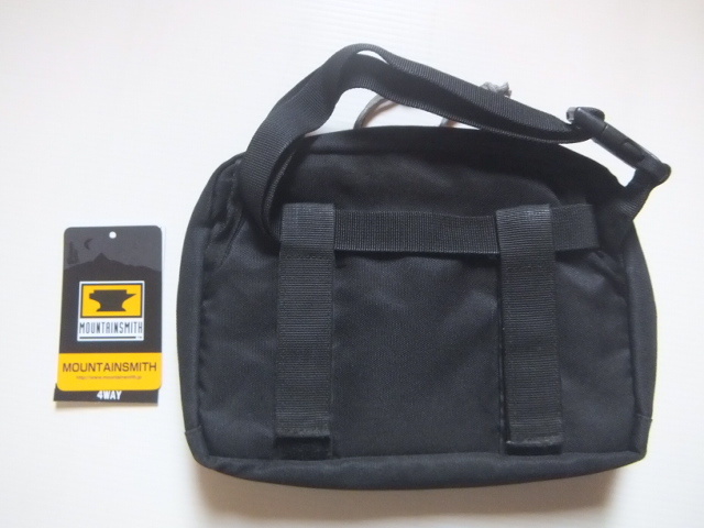  ремонт иметь #4WAY specification #MOUNTAINSMITH mountain Smith квадратное сумка M# чёрный 