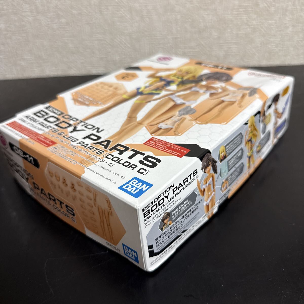 未組立　プラモデルオプションボディパーツ アームパーツ＆レッグパーツ カラーC 「30 MINUTES SISTERS」_画像2