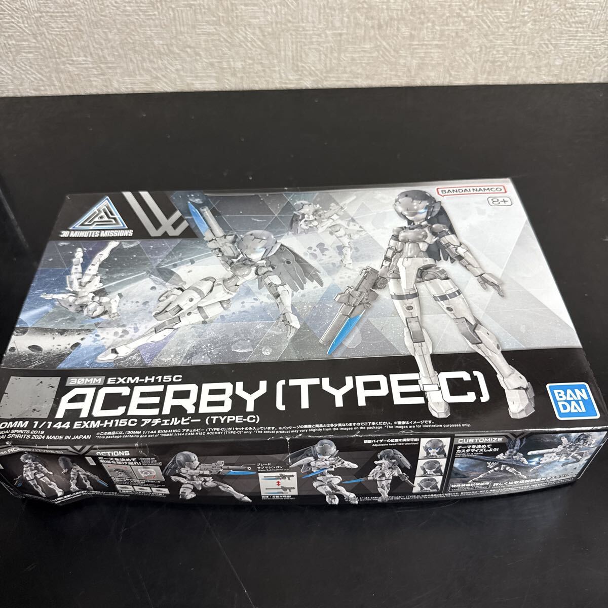 未組立　プラモデル　1/144 EXM-H15C アチェルビー (TYPE-C) 「30 MINUTES MISSIONS」_画像1