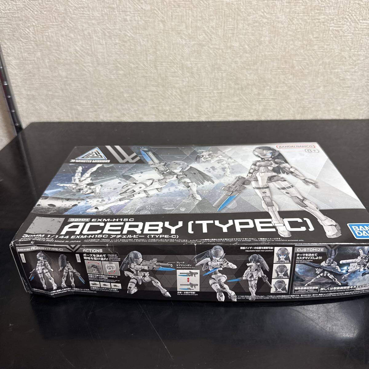 未組立　プラモデル　1/144 EXM-H15C アチェルビー (TYPE-C) 「30 MINUTES MISSIONS」_画像2