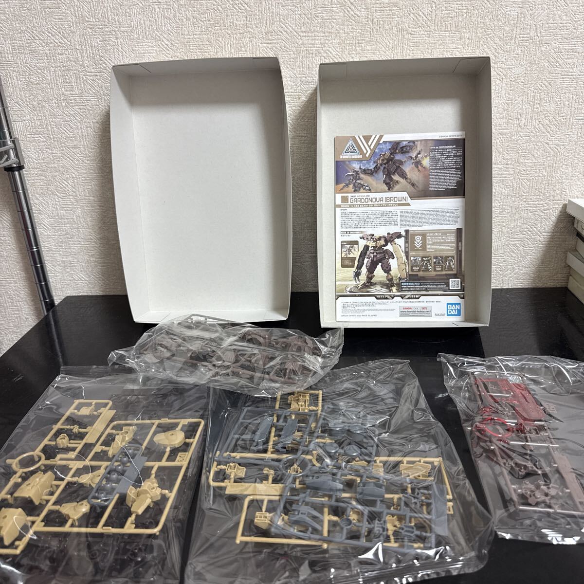 未組立　プラモデル　1/144 bEXM-29 ガルドノヴァ(ブラウン) 「30 MINUTES MISSIONS」_画像6