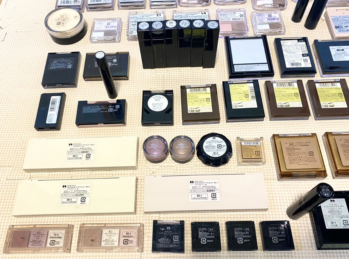 未使用 あり プチプラ コスメ 化粧品 CANMAKE セザンヌ EXCEL Visee 口紅 アイシャドウ まとめて 大量 いろいろ_画像9