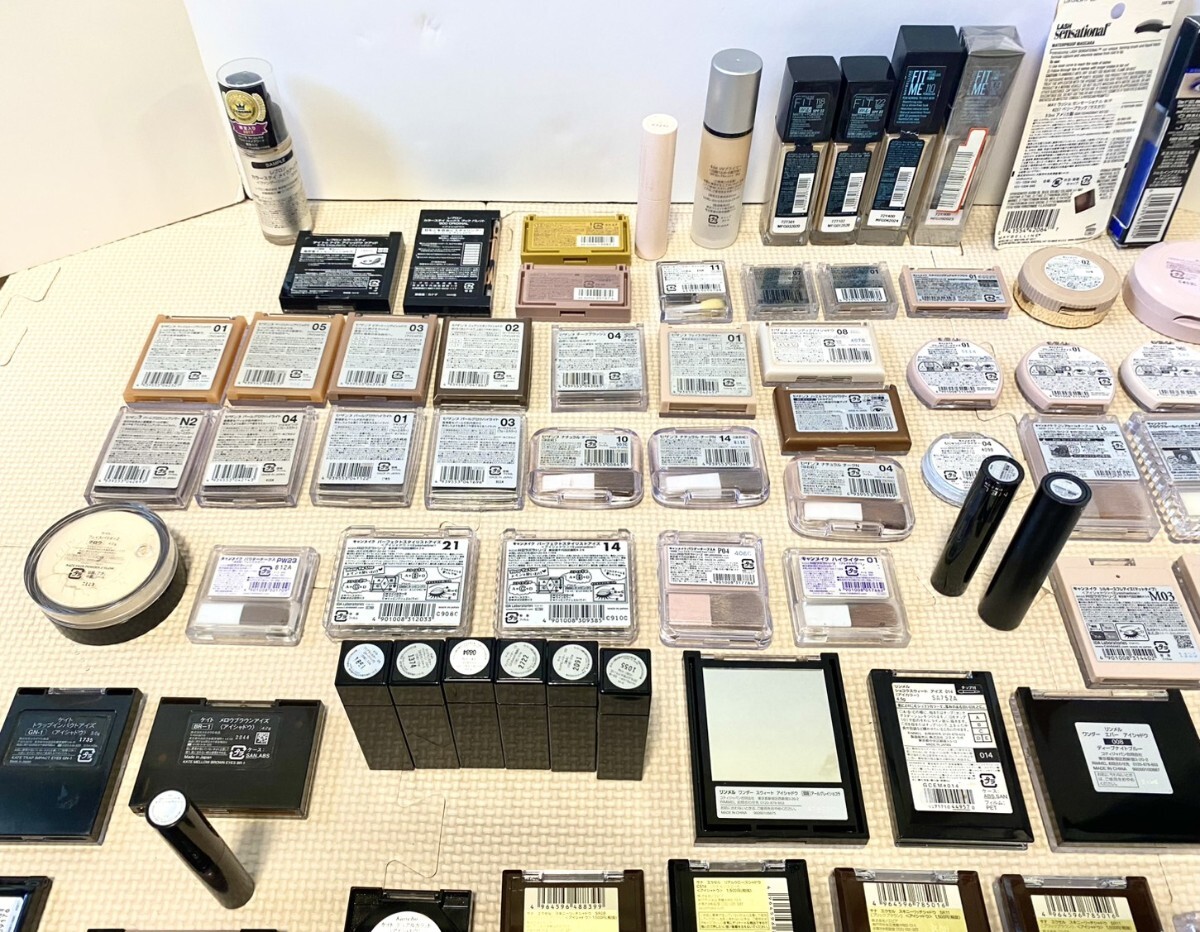 未使用 あり プチプラ コスメ 化粧品 CANMAKE セザンヌ EXCEL Visee 口紅 アイシャドウ まとめて 大量 いろいろ_画像7