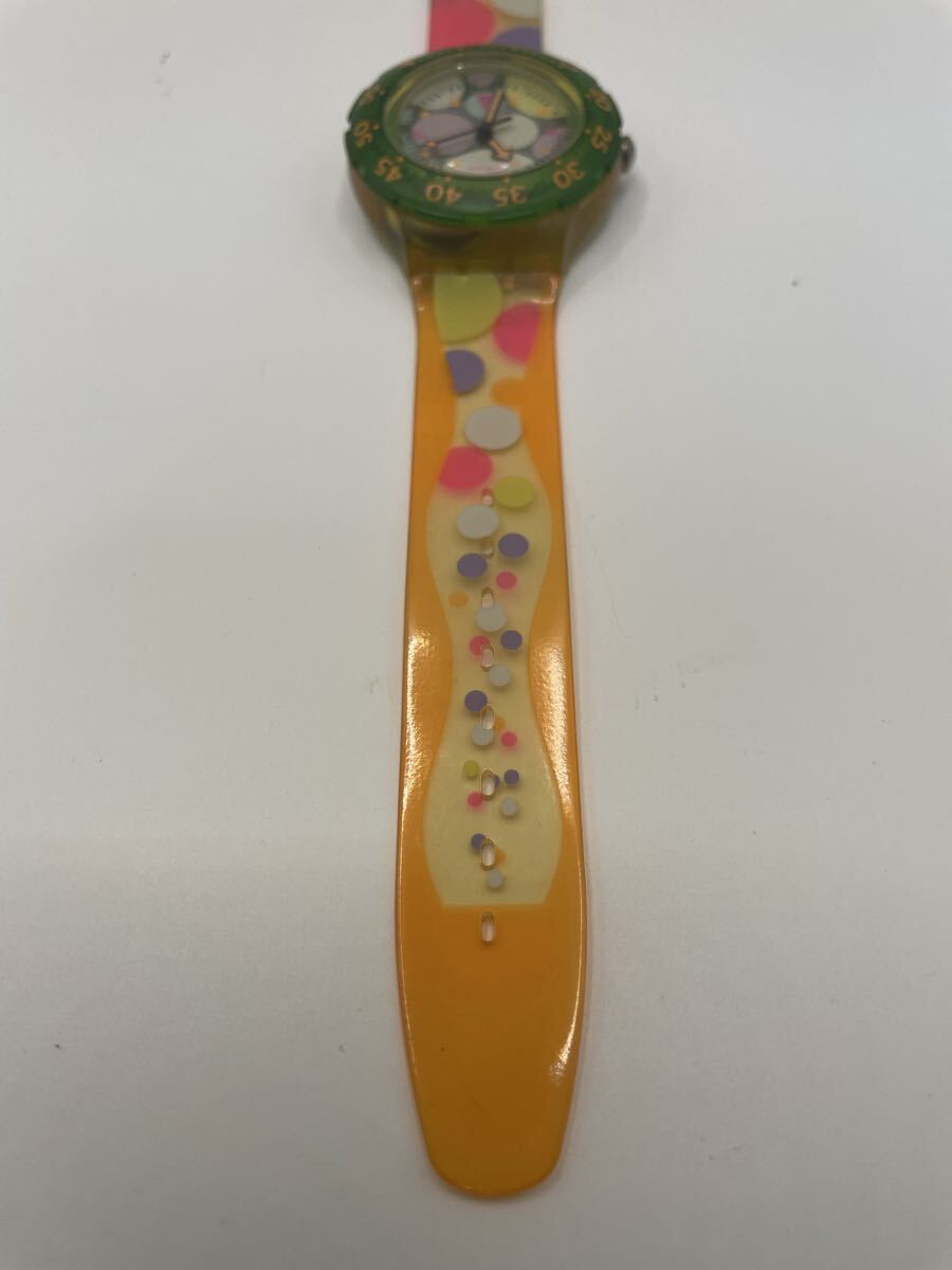 【美品】SWATCH スウォッチ 腕時計 クォーツ スキューバ 当時物_画像3