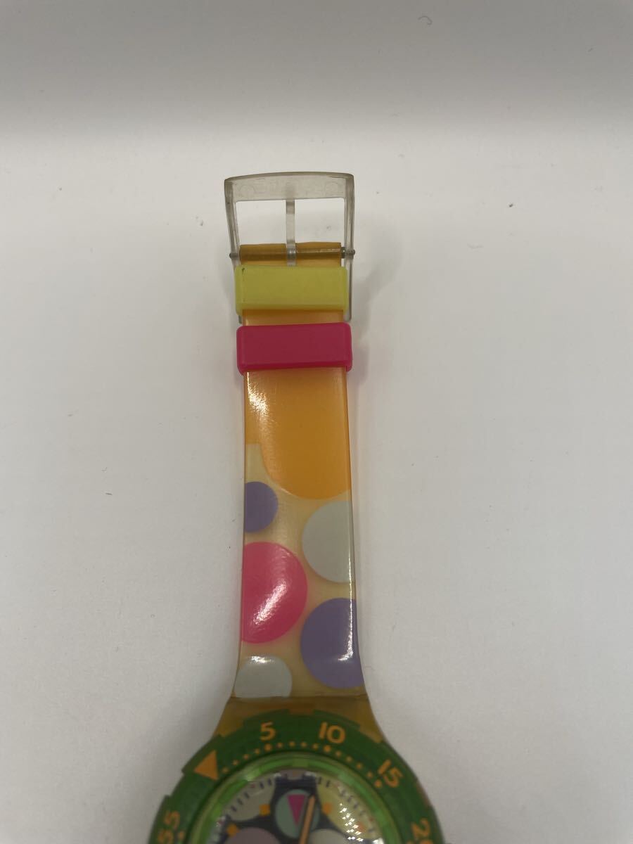 【美品】SWATCH スウォッチ 腕時計 クォーツ スキューバ 当時物_画像5